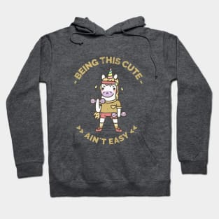 BEING CUTE by WOOF SHIRT Hoodie